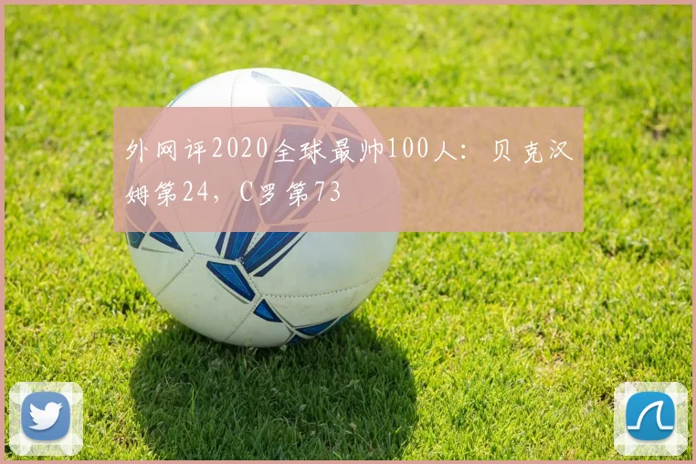 外网评2020全球最帅100人：贝克汉姆第24，C罗第73